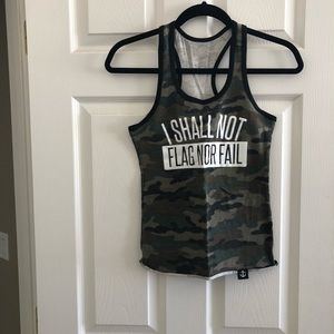 Flag Nor Fail Camo Tank Top